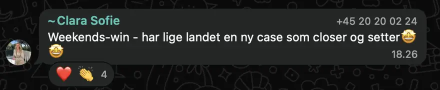 Win fra Clara Sofie