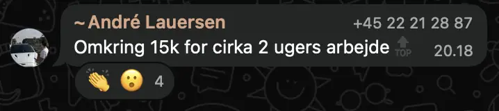 Win fra André