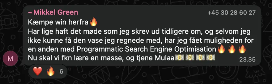 Win fra Mikkel