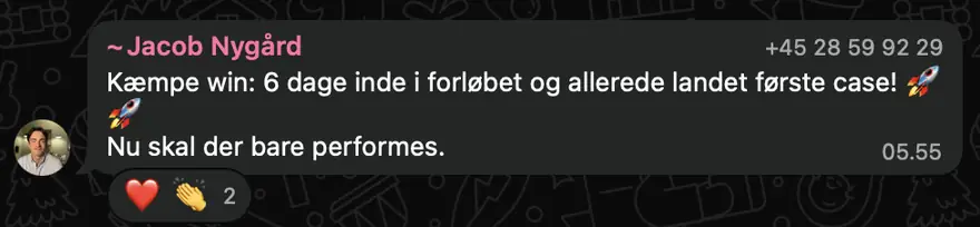 Win fra Jacob