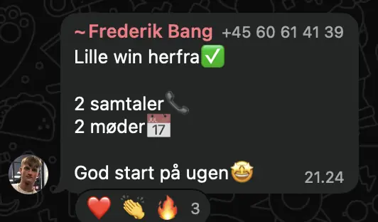 Win fra Frederik