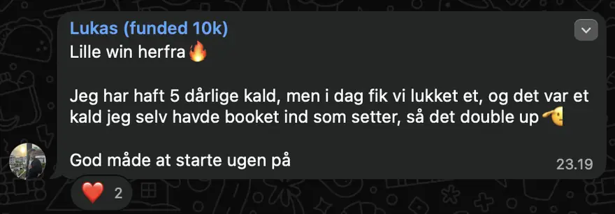 Win fra Lukas